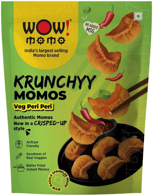 Wow! Momo Veg Peri Peri Krunchyy Momos